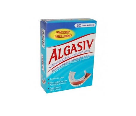 Algasiv® almofadas adesivas inferiores 30uds