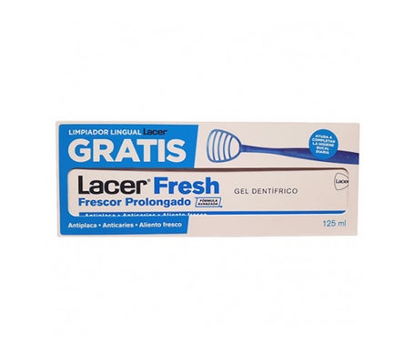 Lacer fresco Dent�fric Gel 125ml + Lingual Cleanser