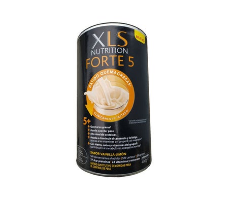 XLS Forte 5 Batido de Baunilha Queimador de Gordura de Limão 400g
