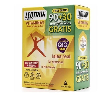 Vitaminas de Leotron 90comp + 30comp
