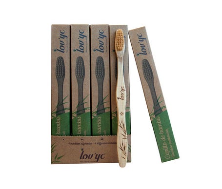 Lovyc Bamboo Toothbrush Medium 1pc