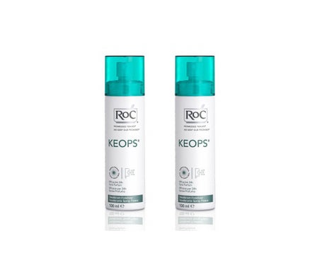 Roc Keops Spray Déodorant Fraîcheur 2 X 100 ml