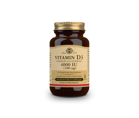 Solgar Vitamina D3 4000 Ui 60Caps
