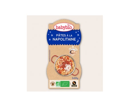 Babybio Good Night Bowls Ptes Neapolitaine Bio ds 8 meses 2 x 200g