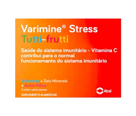 Varimine Stress Tutti-Frutti Pó 20 Saquetas
