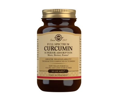 Solgar Full Spectrum Curcumin 30Caps