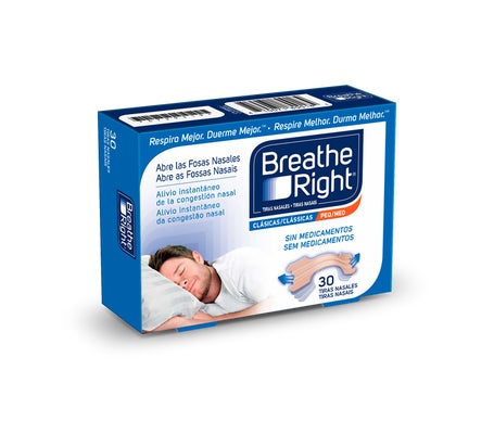 Breathe Right® Nasal Strips Pequenas 30 peças