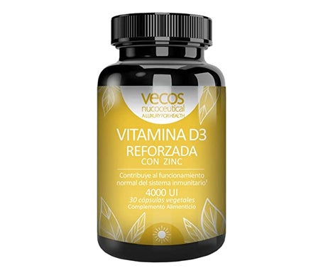 Vecos Nucoceutical Vitamina D3 4000 Ui 30Caps