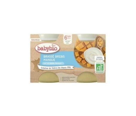 BabyBio Mango Brebris Cup 2x130g
