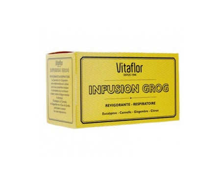 Vitaflor Infusion Grog Revigorante 18 sacos de 1.8g