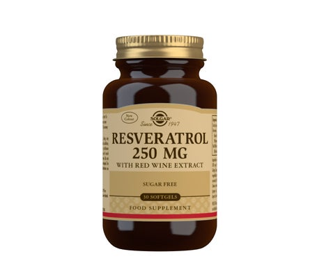 Solgar Resveratrol 250 Mg 30 Cápsulas