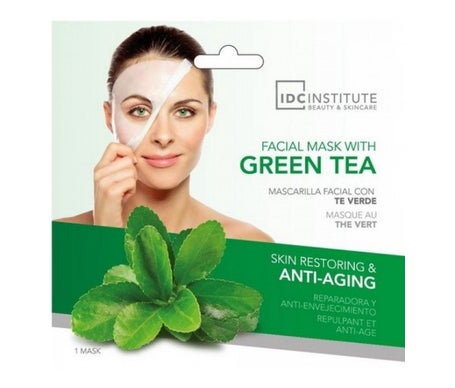 IDC Institute Green Tea Máscara facial anti-envelhecimento 1pc