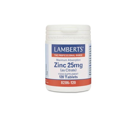 Lamberts Zinco 25 Mg 120 Comprimidos