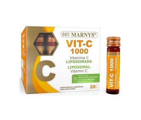 Marnys Vit-C 1000 Vitamina C Liposomada 20 ampolas