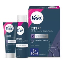 Veet Expert Kit Crema Depilatoria Zona Íntima