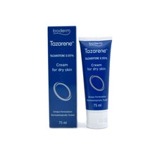 Boderm Tazarene Tazarotene 0.05% Cream Dry Skin 75ml