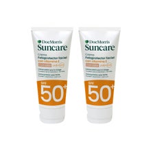 DocMorris Pack Suncare Fotoprotector Crema Facial SPF50+ Con Color 2x50ml