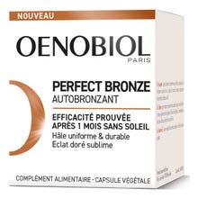 Oenobiol Autobronzeador Hle Uniforme e Brilhante Sunless Caixa Sem Sol de 30 Cápsulas