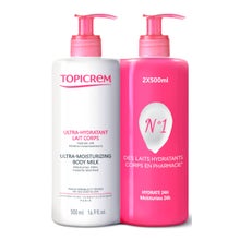 Topicrem Loção corporal ultra-hidratante 2 x 500 ml