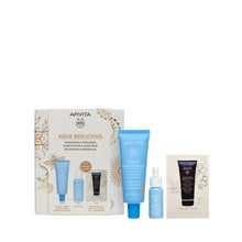 Apivita Pack Aqua Beelicius Tinted Cream 40ml + Booster Gift 10ml + Cleansing Gel 5ml