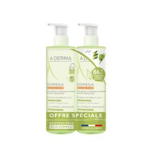 A-Derma Exomega Control Gel Limpiador Emoliente 2en1 2x500ml