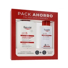 Eucerin Pack pH5 Loção Calmante & Protetora 1L + Gel de Banho 200ml