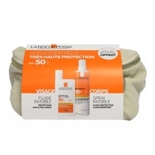 La Roche Posay Kit Spf50 Anthelios Facial Fluido + Spray + Saco