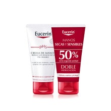 Eucerin® Creme de Pele Sensível para as Mãos 2x75ml