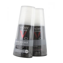 Desodorizante Vichy Homme 24H Ultra Fresh Spray 2 X 100 Ml