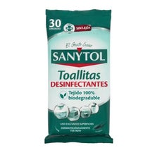 Toalhetes Desinfectantes Sanytol 72 saquetas