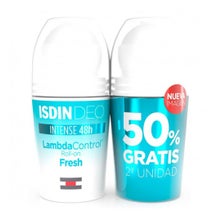 ISDIN Deo Lambda Control Intense 48h Fresh Roll-on 2x50ml