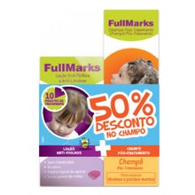 FullMarks kit anti piolhos Loção antipiolhos 100ml + Shampoo 150ml