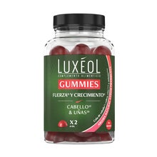 Luxéol Gummies Força (1) e Crescimento (1) 60 Unidades