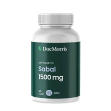 DocMorris Sabal (Saw Palmetto) 1500mg 90caps (Validade inferior a 6 meses)