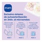 Mam Silicone Pacifier Perfect Night +6m Blue 1ud
