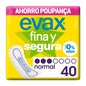 Evax Compresas Fina e Segura Normal Sem Asas 40 pcs