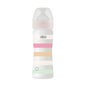 Chicco Well Being Biberão Fluxo Médio Rosa Branco 250ml Chicco Well Being Biberão Fluxo Médio Rosa Branco 250ml