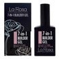 La Rosa Builder Gel 7 In 1 Rosa Leitoso com Glitter 15 ml