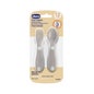 Chicco First Baby Cutlery Neutral Tenedor Cuchara 2 uds
