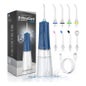 Irrigador Dental Portátil Aquapik UltraCare Plus 8 Pontas 5 Modos 300 ml (Azul)