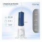 Irrigador Dental Portátil Aquapik UltraCare Plus 8 Pontas 5 Modos 300 ml (Azul)