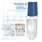 Irrigador Dental Portátil Aquapik UltraCare Plus 8 Pontas 5 Modos 300 ml (Azul)