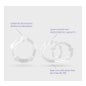 Crushious Set Anéis Triple Bead Super Stretchy Clear 3 Unidades