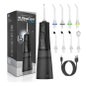 Irrigador Dental Portátil Aquapik UltraCare Plus 8 Pontas 5 Modos 300 ml (Negrol)