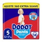 Dodot Pants Jumbo Bebé Seco Rojo Talla 5 12-17kg 58uds