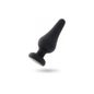 Plug Anal Intenso Pipo M Silicone Preto 11cm 1pc