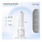 Irrigador Dental Portátil Aquapik UltraCare Plus 8 Pontas 5 Modos 300 ml (Branco)