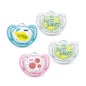 Nuk Silicone Pacifier Fruits Day&Night 6-18 Months 2 unidades