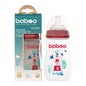 Baboo Mamadeira Anti-Cólica Vermelho Marinho 3M 250ml 1 Unidade