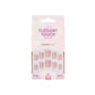 Elegant Touch French False Nails 117 Squoval Pink 24 Unidades